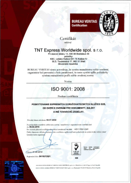 TNT Express Worldwide spol. s r.o.