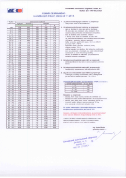Cenn&iacute;k v PDF form&aacute;te - Slovensk&aacute; autobusov&aacute; doprava Zvolen, as
