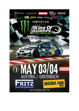 4. May 2014 1 Round King of Europe Pro Series Greinbach, Austria