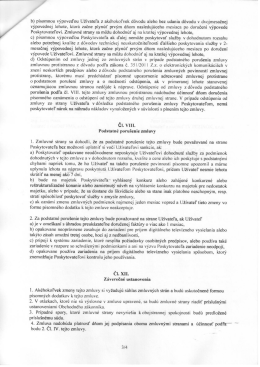 b) písomnou výpoveďou Užívateľa z akéhokoľvek dôvodu alebo bez