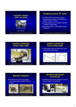 alebo verzia v pdf - Pracovisko radiačnej onkológie Rimavská Sobota