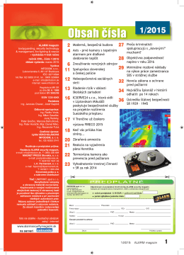 vych&aacute;dza 4 kr&aacute;t ročne ročn&iacute;k XVII.