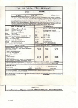 zmluva o realizácii reklamy - Stredná odborná škola polytechnická
