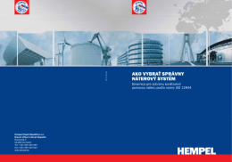Hempel (Czech Republic) s.r.o. Branch office in Slovak Republic