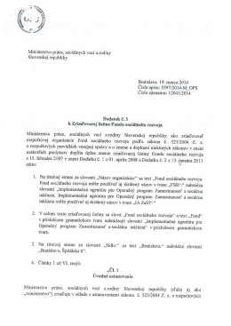 Ministerstvo pr&aacute;ce, soci&aacute;ln&yacute;ch vec&iacute; a rodiny Slovenskej republiky