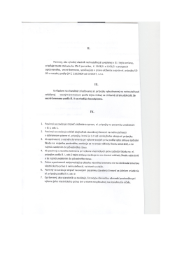 Povinn&yacute;, ako v&yacute;lučn&yacute; vlastn&iacute;k nehnuteľnosti uvedenej v čl. l tejto