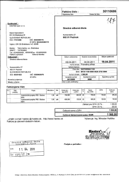 Vypracovanie projektu PBS - Stredná odborná škola, Komenského