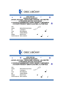 , OBEC LIBČANY