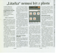 &bdquo;L&iacute;tačka&ldquo; nemus&iacute; b&yacute;t Z plastu