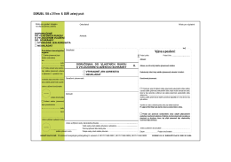 Doručenka TYP II pro exekutory