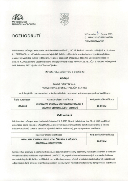 CERTIFIK&Aacute;T AUTORIZOVAN&Aacute; OSOBA
