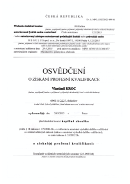 ČESK&Aacute; REPUBLIKA