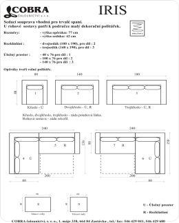 COBRA IRIS - cobra čalounictví