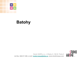 Batohy - Studio Haspa sro