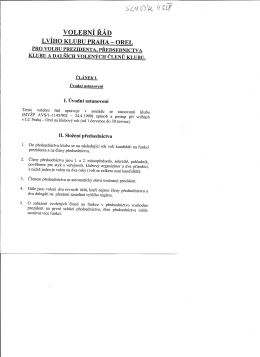 ČLÁNEK I.