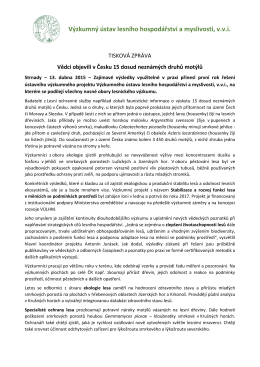 Publikovaný dokument - Výzkumná stanice Opočno