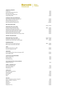 Wein List - Hotels in Brno