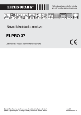 ELPRO 37 - TECHNOPARK.CZ