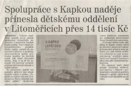 Spolupráce S Kapkou naděje