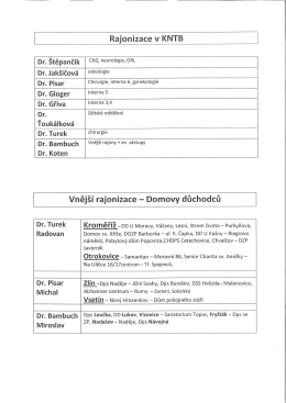 Rajonizace v KNTB