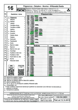 1 6 F&uuml;gnerova - Osta&scaron;ov - Novina