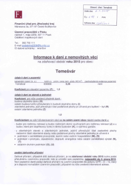 Dokument... - Obec Temešvár