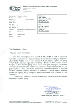 :v Spr&aacute;va železničn&iacute; dopravn&iacute; cesty, st&aacute;tn&iacute; organizace