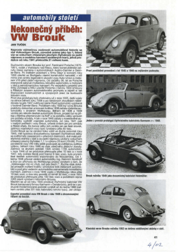 VW Brouk 4 / 2002 Automobil Revue