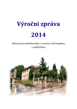 Výroční zpráva 2014