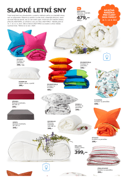 2015 w29 Quilts/Bedlinen CZ | Editor | IKEA Traffic ads
