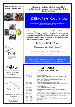 ISBE/C4Sys Road Show
