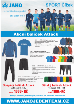 &reg; JAKO SPORT Č&iacute;žek - jako