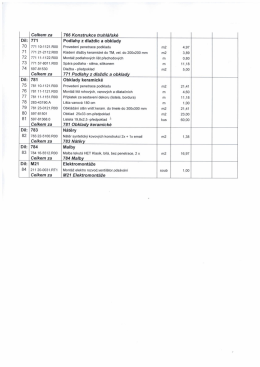 Celkem za 766 Konstrukce truhl&aacute;řsk&eacute; - e