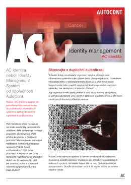 Identity management