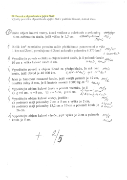 28 Koule a jej&iacute; č&aacute;sti