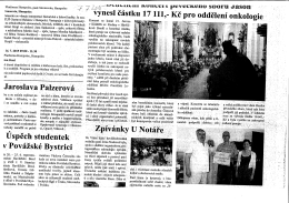 Benefiční koncert sboru Jasoň vynesl částku 17 111