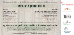 UMĚLEC A JEHO DÍLO l (1770) (1766) k?? o ň)