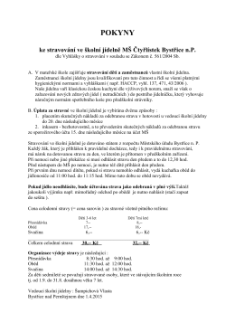 POKYNY - MŠ Bystřice n. P.
