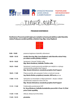 Program konference