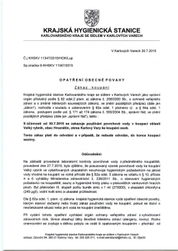 KRAJSKÁ HYGIENICKÁ STANICE