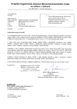 Krajsk&eacute; hygienick&eacute; stanice MSK