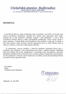 Včelařsk&aacute; stanice Rajhrad&iacute;ce