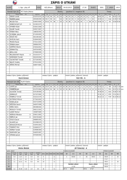Official game sheet 1414