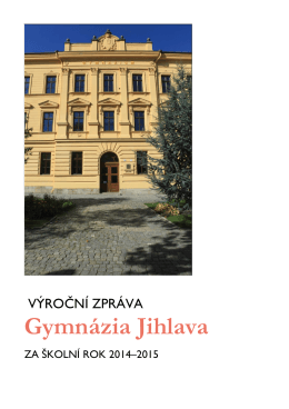 2014/15 () - Gymnázium Jihlava