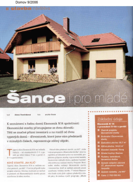 Domov 9-06 - Ekonomick&eacute; stavby