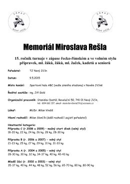 Memoriál Miroslava Rešla