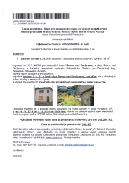 Česk&aacute; republika - &Uacute;řad pro zastupov&aacute;n&iacute; st&aacute;tu ve věcech majetkov&yacute;ch