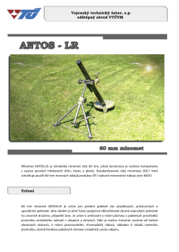 60 mm minomet ANTOS-LR