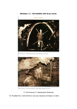 Obrázky č. 2 – Od hnědého uhlí až po černé. 17. Důl Kohinoor II v