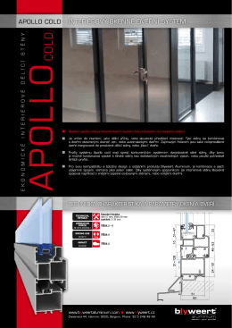 APOLLO COLD - Blyweert Aluminium